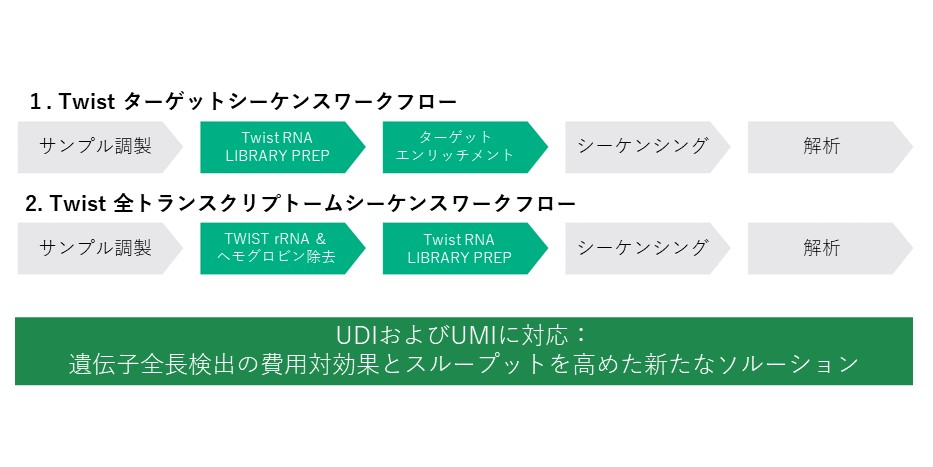 Additional image for RNA用に最適化されたワークフローで感度と信頼性を向上。